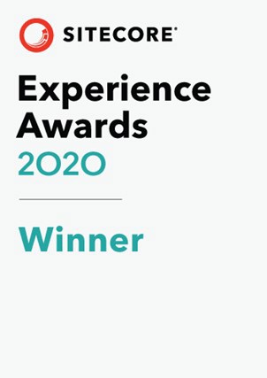 Sitecore Experience Awards winner 2020